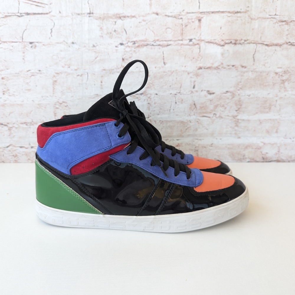 Guess Pelzy High-Top Sneakers. - Picture 6 of 11